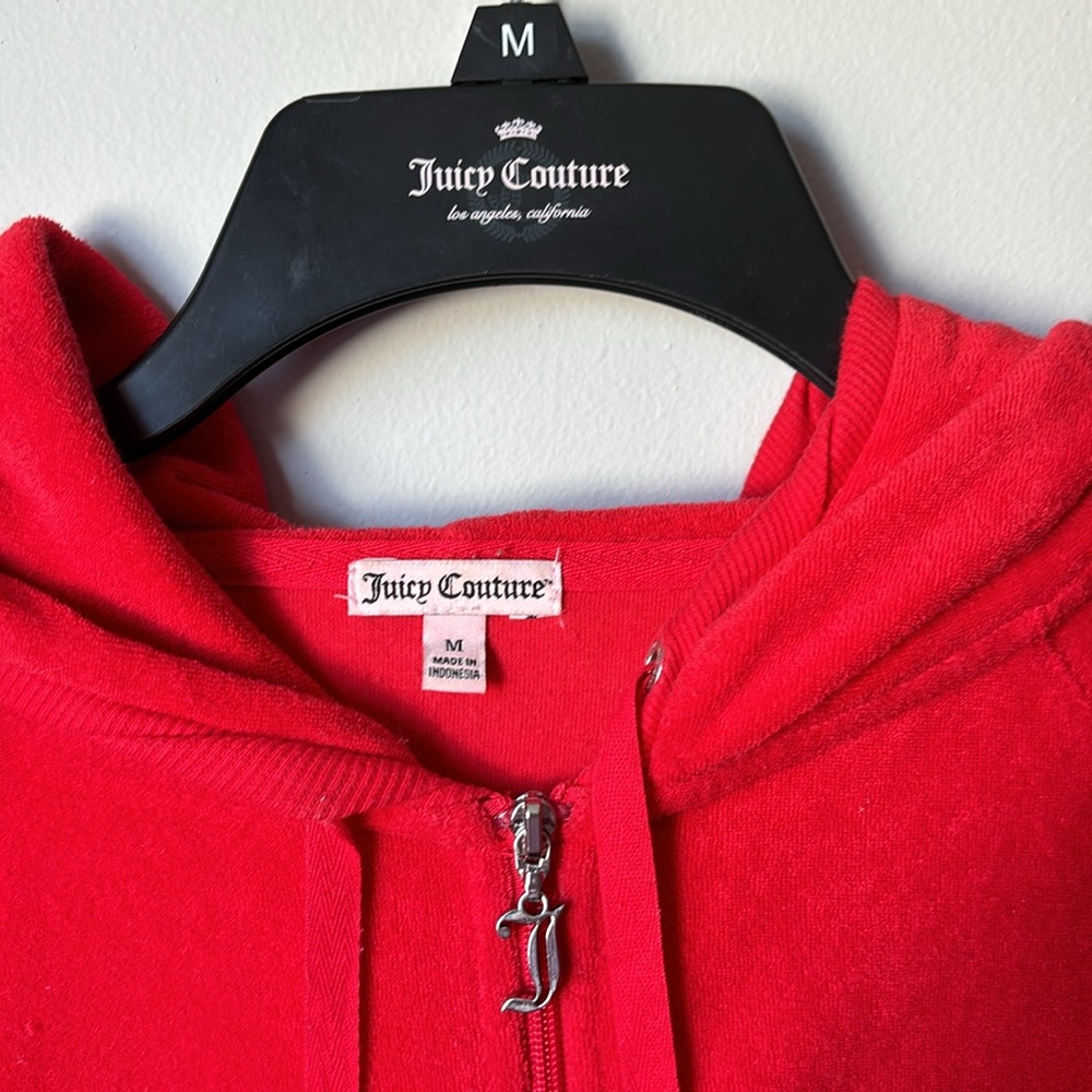 Authentic juicy couture medium, Terry cloth tracksuit top discontinued, rare ❤️ - Picture 4 of 4